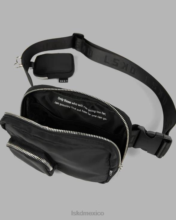 bolso bandolera diario - negro unisexo LSKD VP42D877 accesorios