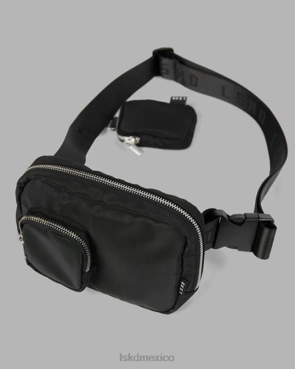 bolso bandolera diario - negro unisexo LSKD VP42D877 accesorios