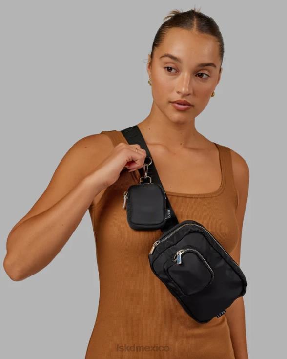 bolso bandolera diario - negro unisexo LSKD VP42D877 accesorios