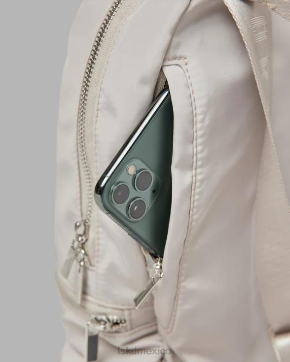 mini mochila esencial - beige esquisto unisexo LSKD VP42D887 accesorios