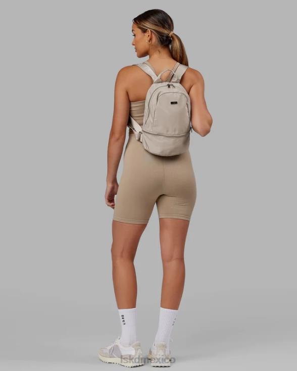 mini mochila esencial - beige esquisto unisexo LSKD VP42D887 accesorios