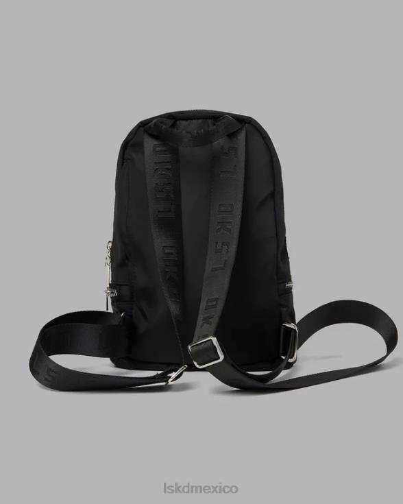 mini mochila esencial - negro unisexo LSKD VP42D878 accesorios