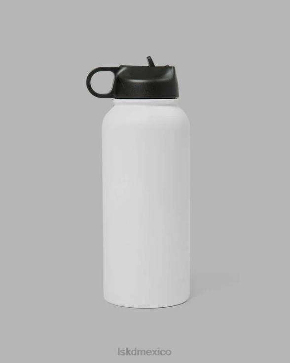Botella de metal con aislamiento Hydrosphere de 32 oz - blanco unisexo LSKD VP42D903 accesorios