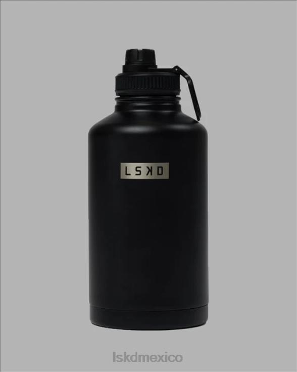 Botella de metal con aislamiento g.a.f de 64 oz - negra unisexo LSKD VP42D910 accesorios