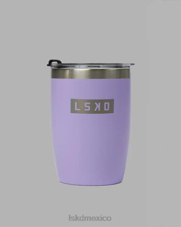 Taza de viaje de 11 oz con tapa a presión - lila unisexo LSKD VP42D900 accesorios