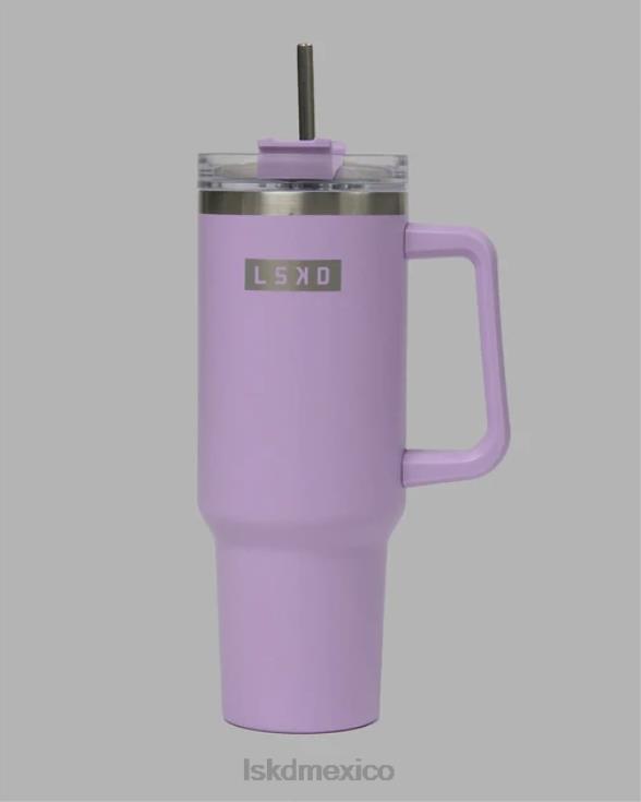 Vaso de acero inoxidable baf de 42 oz - lila unisexo LSKD VP42D907 accesorios