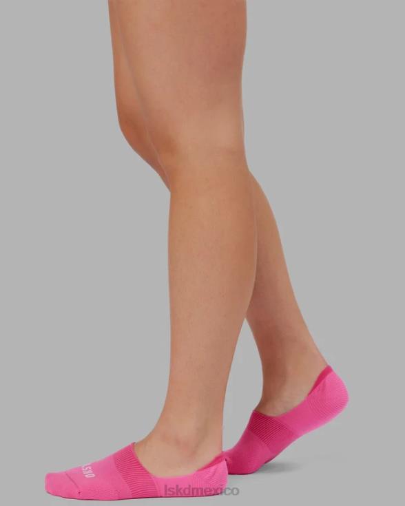 Performance No Show Pack de 3 calcetines - Verde/Púrpura/Rosa unisexo LSKD VP42D870 accesorios