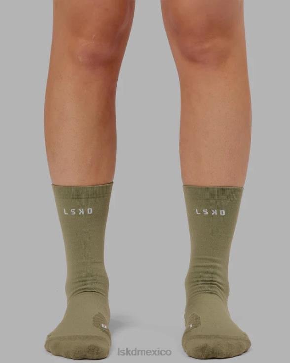 calcetín deportivo rep performance - oliva desvanecido unisexo LSKD VP42D864 accesorios