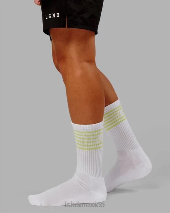 calcetín encender - lima fluro unisexo LSKD VP42D871 accesorios