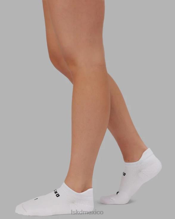 calcetín tobillero rep performance - blanco unisexo LSKD VP42D858 accesorios