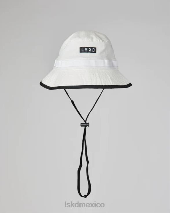 Gorro boonie de alto rendimiento - blanco unisexo LSKD VP42D821 accesorios