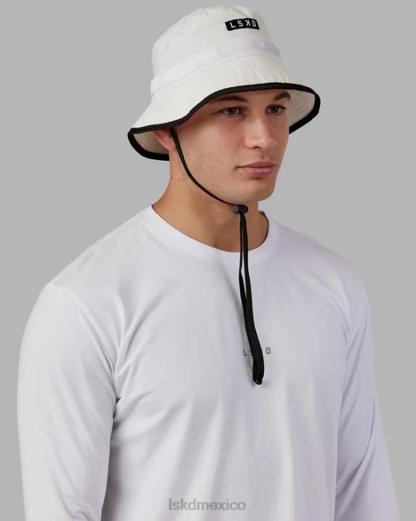 Gorro boonie de alto rendimiento - blanco unisexo LSKD VP42D821 accesorios