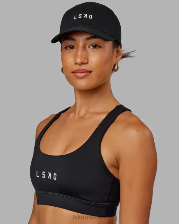 gorra clásica con tira trasera - negro unisexo LSKD VP42D828 accesorios