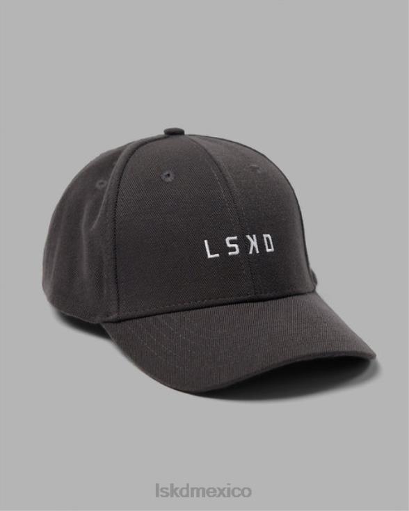 gorra clásica strapback - asfalto unisexo LSKD VP42D837 accesorios