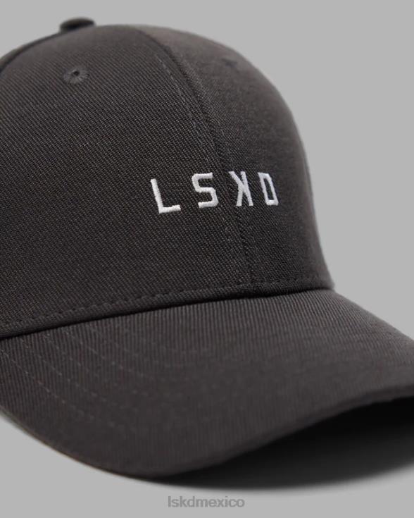 gorra clásica strapback - asfalto unisexo LSKD VP42D837 accesorios