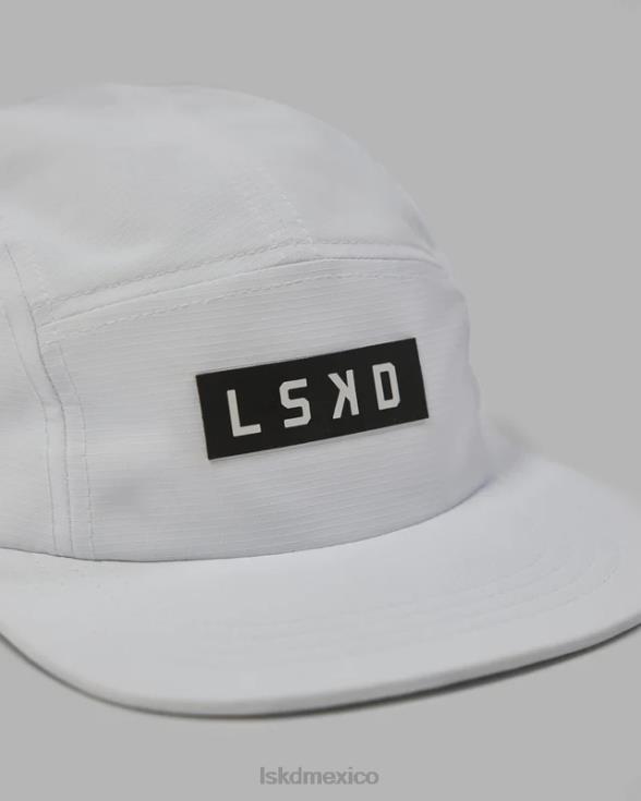 gorra run club - blanco unisexo LSKD VP42D817 accesorios