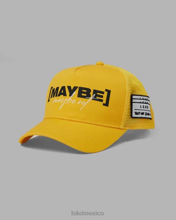 gorra trucker tobk - amarillo unisexo LSKD VP42D838 accesorios
