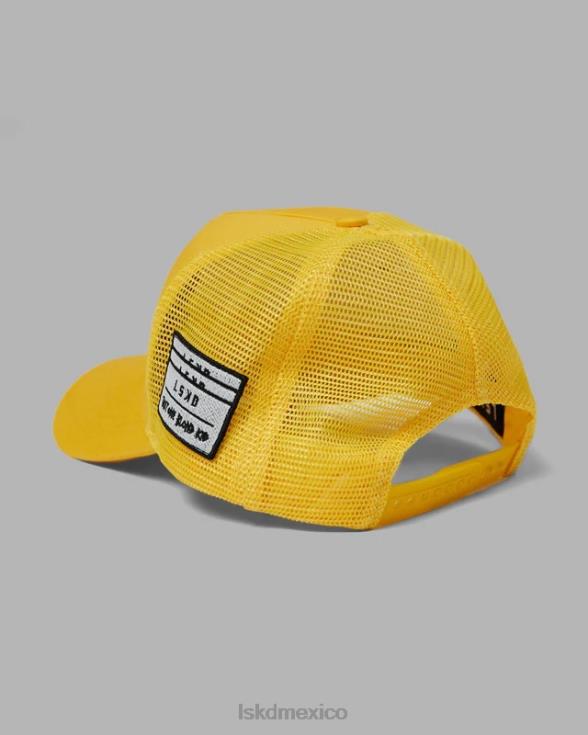 gorra trucker tobk - amarillo unisexo LSKD VP42D838 accesorios