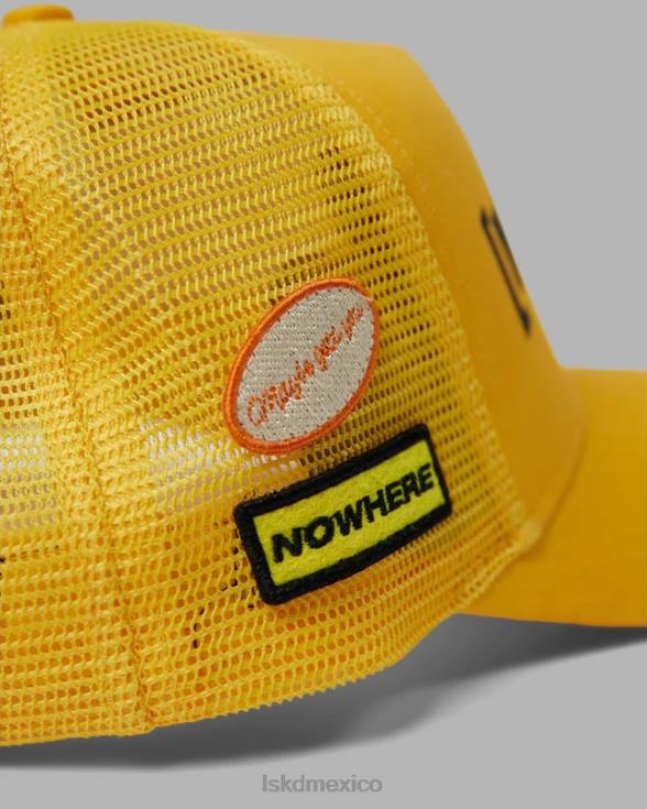 gorra trucker tobk - amarillo unisexo LSKD VP42D838 accesorios