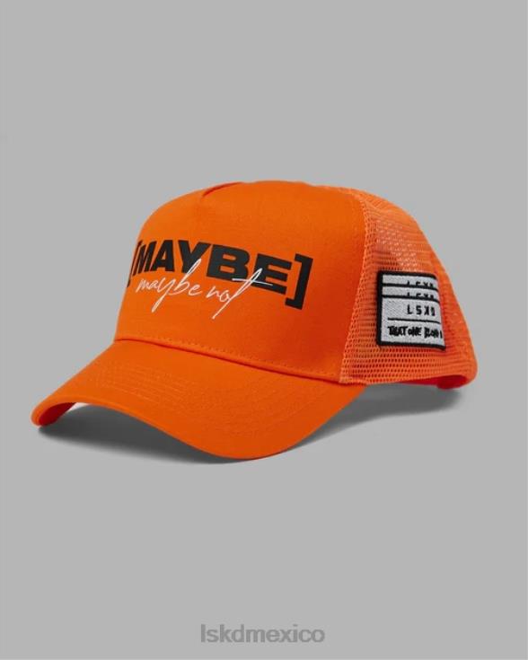 gorra trucker tobk - naranja unisexo LSKD VP42D841 accesorios