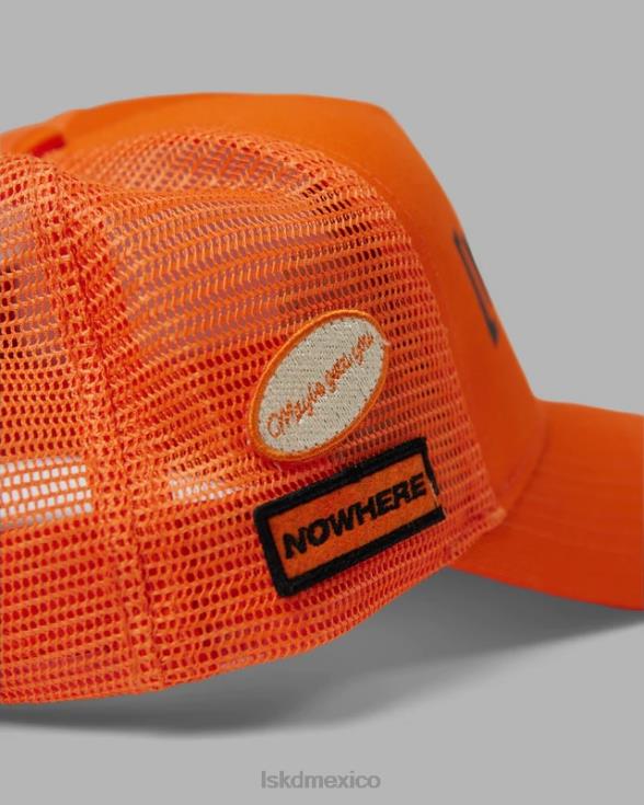 gorra trucker tobk - naranja unisexo LSKD VP42D841 accesorios