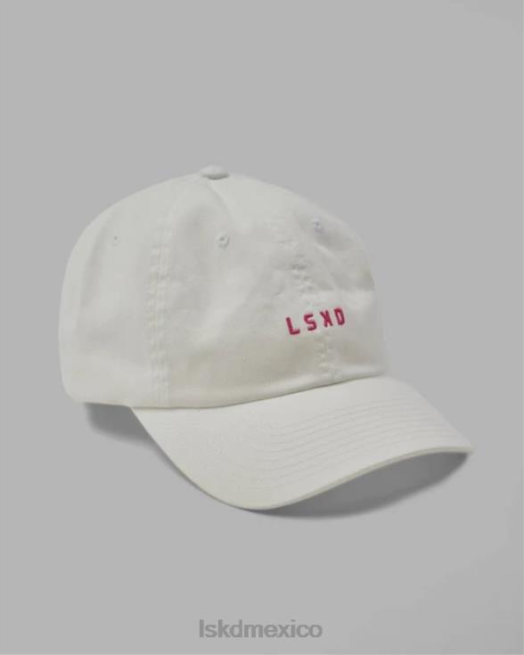 sombrero compacto - blanco-flamingo unisexo LSKD VP42D815 accesorios