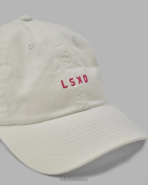 sombrero compacto - blanco-flamingo unisexo LSKD VP42D815 accesorios