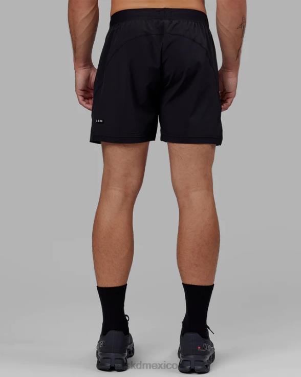 Challenger pantalón corto de rendimiento de 6'' - negro hombres LSKD VP42D1084 vestir