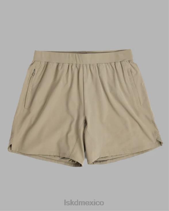 Challenger pantalón corto de rendimiento forrado de 6'' - laurel oak hombres LSKD VP42D1074 vestir