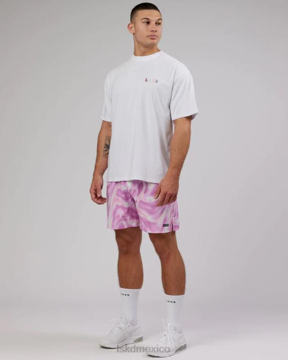 Intensidad 7'' rendimiento ripstop short - euphoria-pink hombres LSKD VP42D1122 vestir