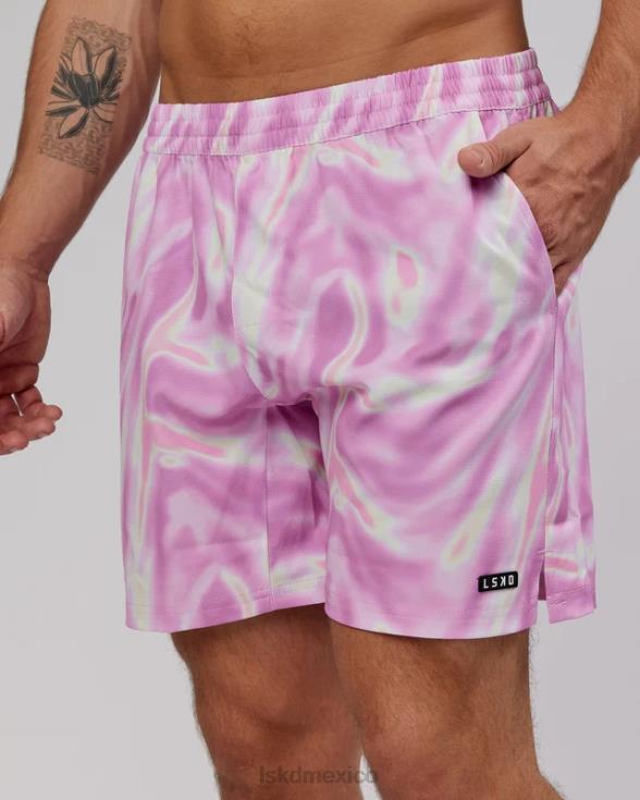 Intensidad 7'' rendimiento ripstop short - euphoria-pink hombres LSKD VP42D1122 vestir