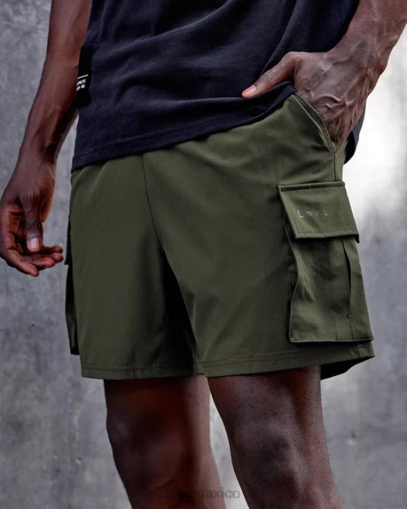 Pantalón corto cargo Energy Stretch Performance - Noche del bosque hombres LSKD VP42D1099 vestir