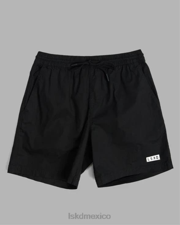 corto diario - blanco y negro hombres LSKD VP42D1130 vestir