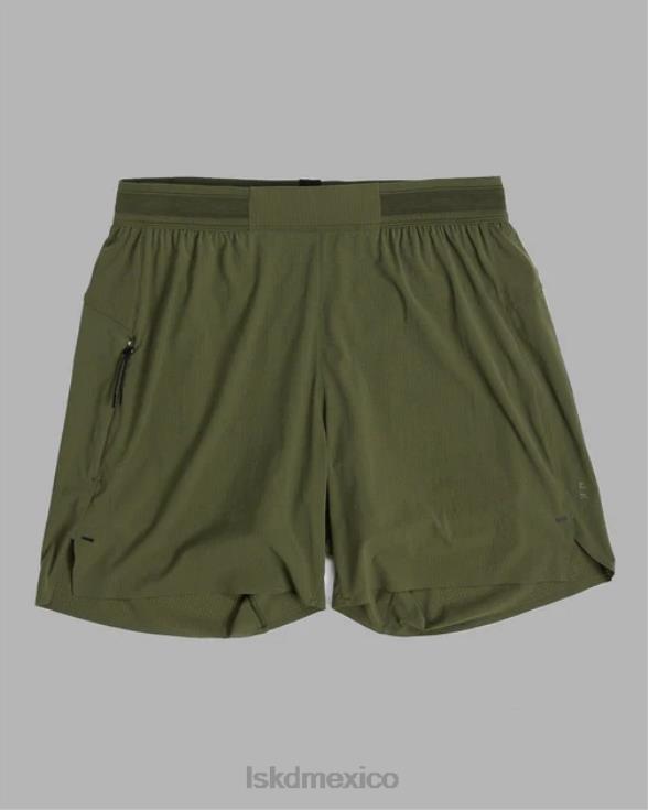 pantalón corto de alto rendimiento con forro ultraair de 6'' - forest night hombres LSKD VP42D1081 vestir