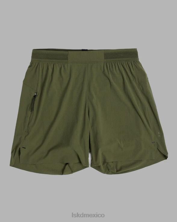 pantalón corto de alto rendimiento con forro ultraair de 6'' - forest night hombres LSKD VP42D1081 vestir