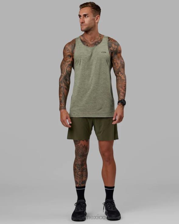 pantalón corto de alto rendimiento con forro ultraair de 6'' - forest night hombres LSKD VP42D1081 vestir