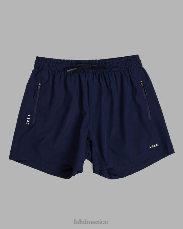 pantalón corto de alto rendimiento rep 5'' - azul marino hombres LSKD VP42D1080 vestir