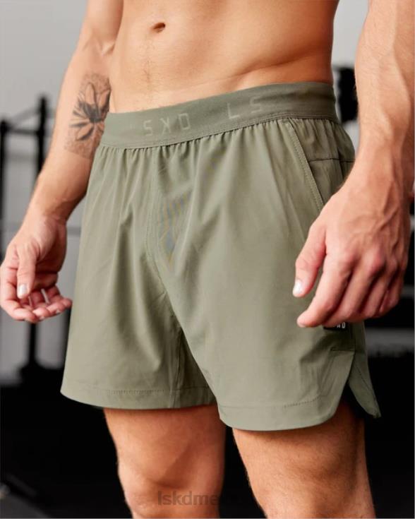 pantalón corto de competición de 5'' - olive fade hombres LSKD VP42D1120 vestir
