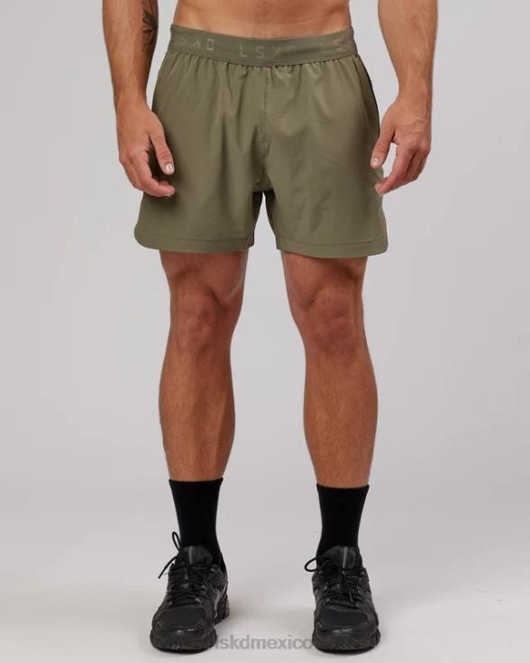 pantalón corto de competición de 5'' - olive fade hombres LSKD VP42D1120 vestir
