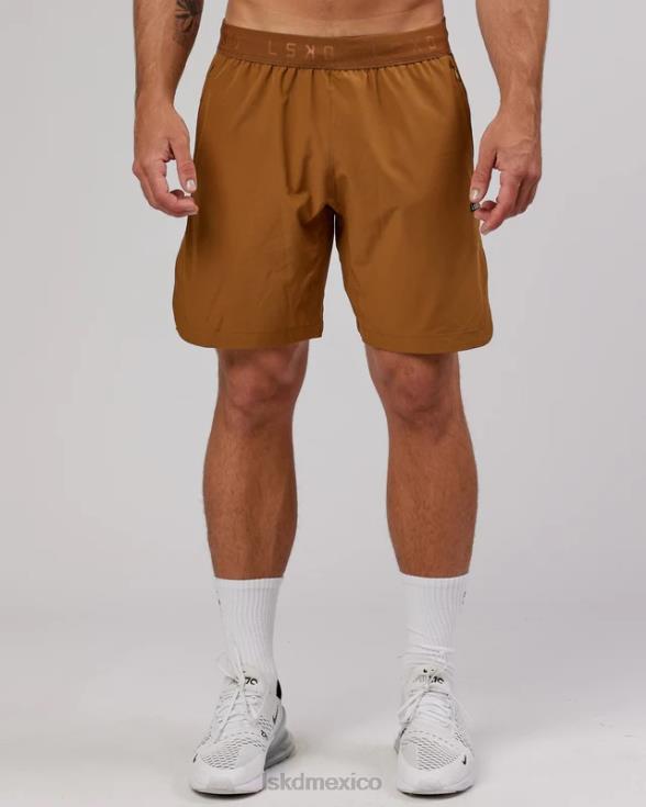 pantalón corto de competición de 8'' - camel hombres LSKD VP42D1087 vestir