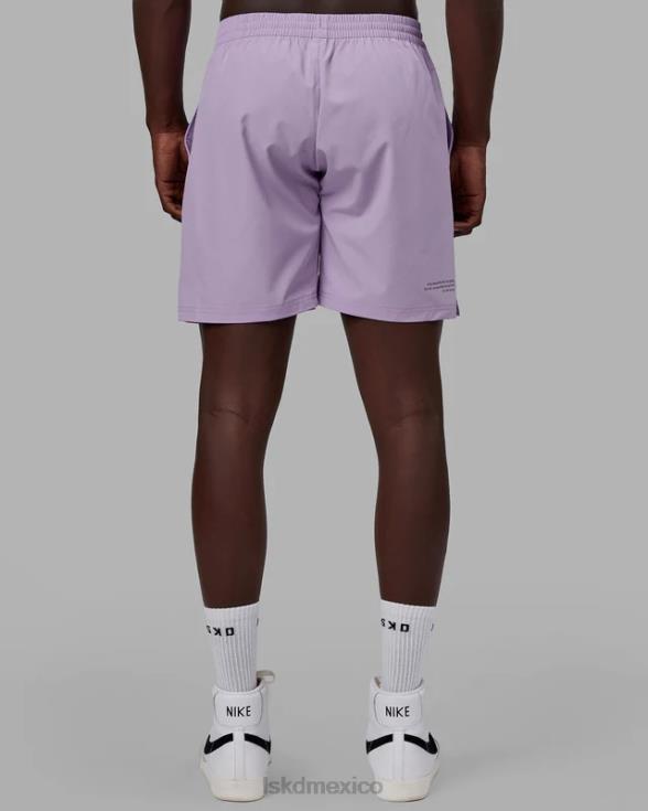 pantalón corto de rendimiento intensidad 7'' - lila pálido hombres LSKD VP42D1063 vestir