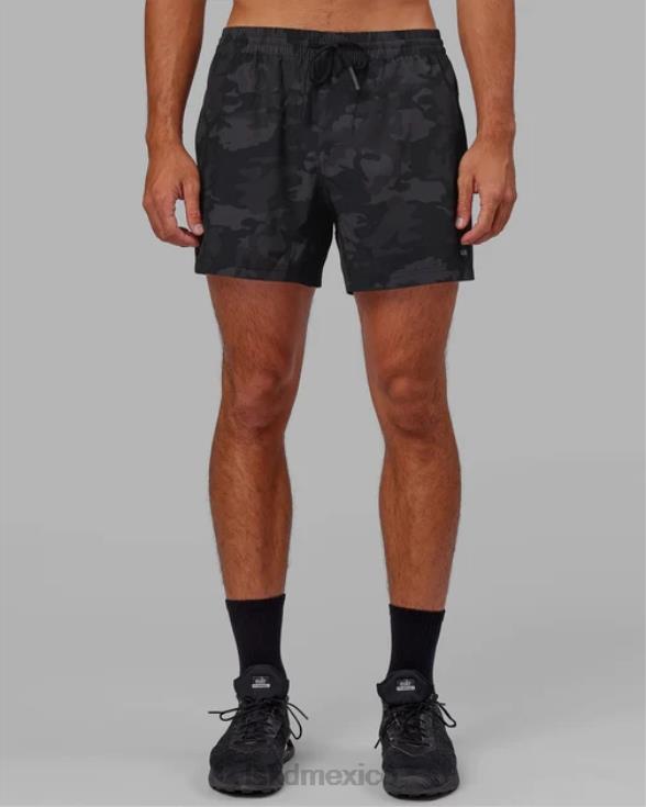 pantalón corto de rendimiento rep 5'' - camuflaje negro hombres LSKD VP42D1118 vestir