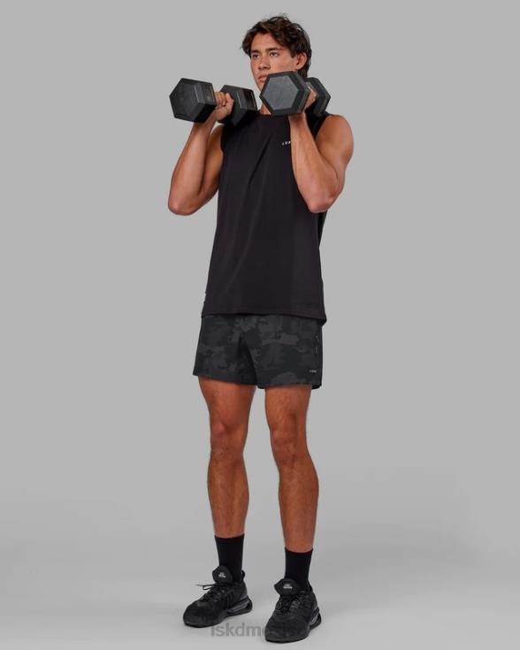 pantalón corto de rendimiento rep 5'' - camuflaje negro hombres LSKD VP42D1118 vestir