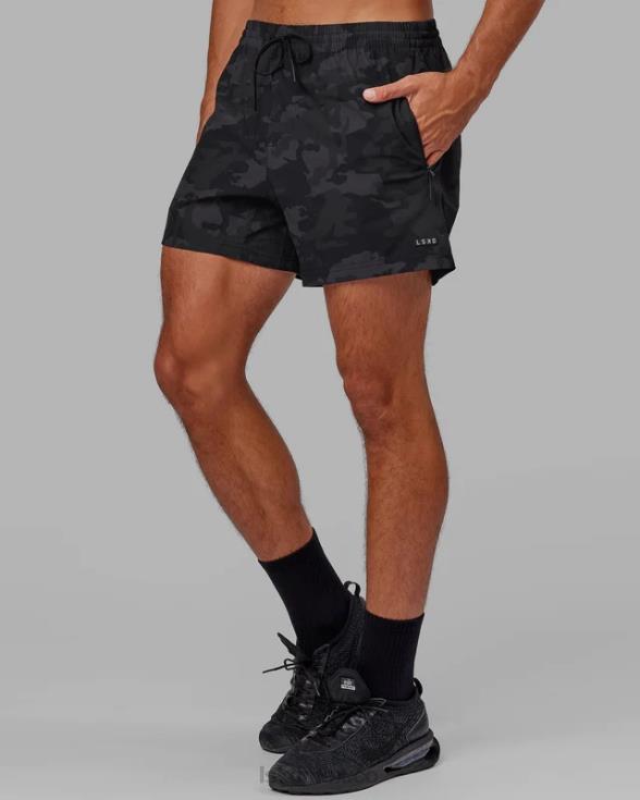 pantalón corto de rendimiento rep 5'' - camuflaje negro hombres LSKD VP42D1118 vestir