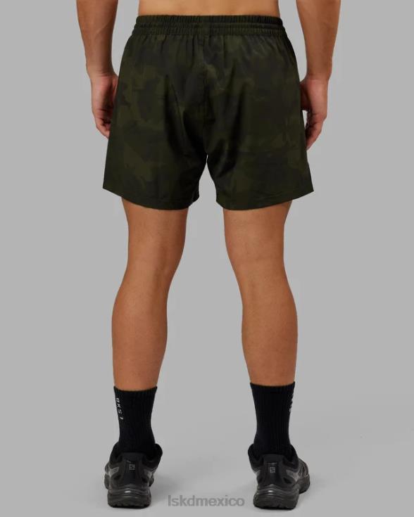 pantalón corto de rendimiento rep 5'' - camuflaje oliva oscuro hombres LSKD VP42D1121 vestir