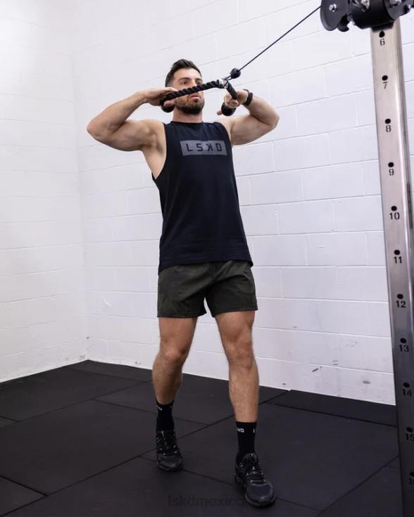 pantalón corto de rendimiento rep 5'' - camuflaje oliva oscuro hombres LSKD VP42D1121 vestir