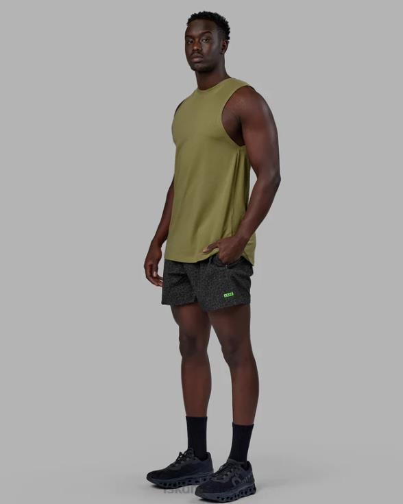 pantalón corto de rendimiento rep 5'' - estampado de manchas de jungla hombres LSKD VP42D1076 vestir