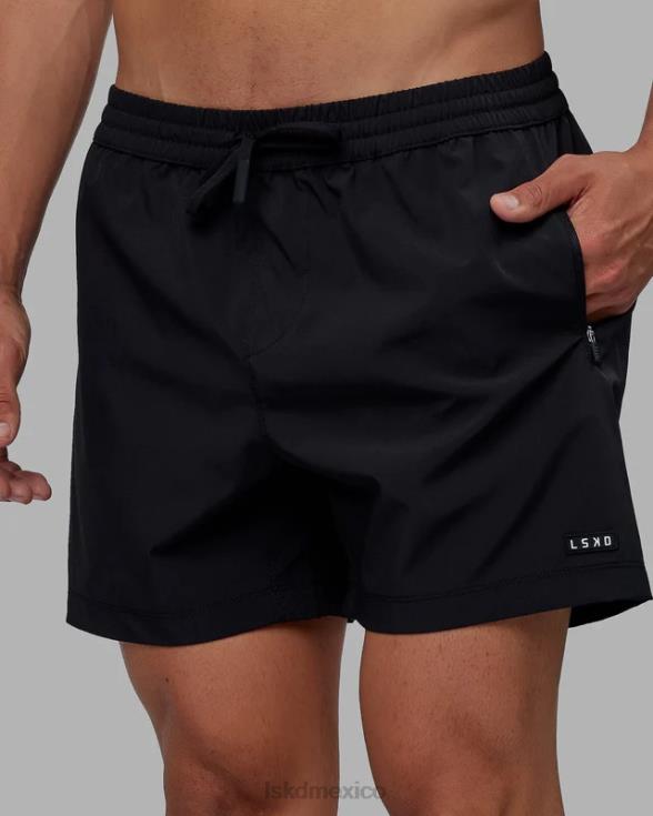 pantalón corto de rendimiento rep 5'' - negro hombres LSKD VP42D1064 vestir