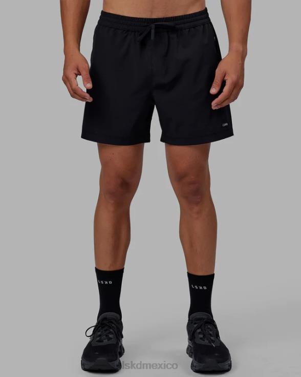 pantalón corto de rendimiento rep 5'' - negro hombres LSKD VP42D1064 vestir
