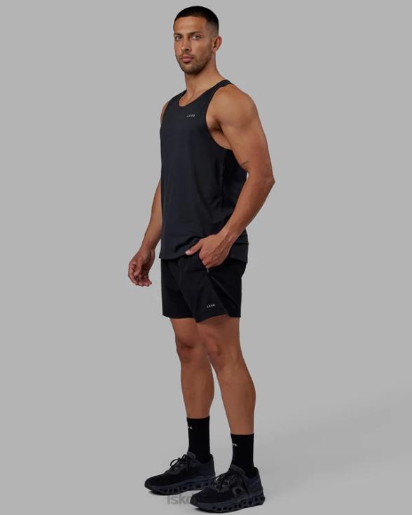 pantalón corto de rendimiento rep 5'' - negro hombres LSKD VP42D1064 vestir